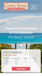 Mobile Screenshot of coralsands.com