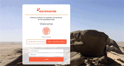 Desktop Screenshot of coralsands.de